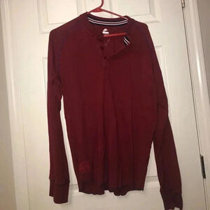 ✅Red Nike 1/4 button down sweater 🌟